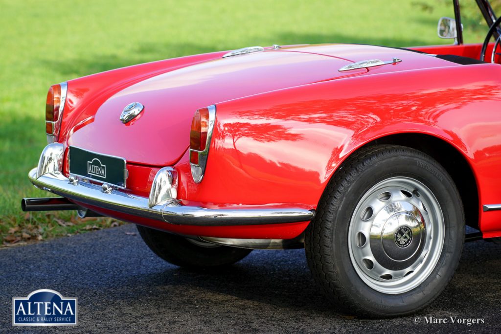 Alfa Giulietta, 1961