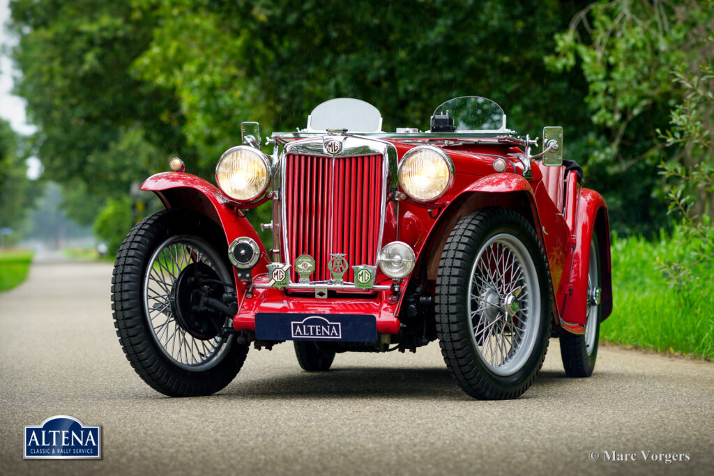 MG TC Roadster, 1946